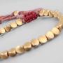 YBMYCM Pearl Bangle Open Cuff Bangle Gold Bracelets Jewelry Wedding Bridesmaids for Women Mom