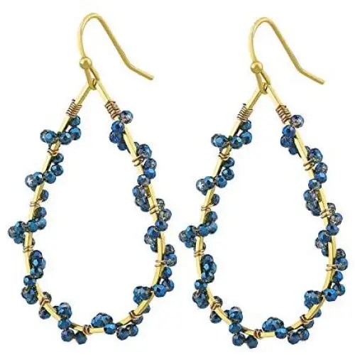PLTGOOD Daisy Drop Dangle Earrings for Women Girls - Handmade Bohemian Miyuki Delica Beads Tear Statement Earrings Vintage Fashion Jewelry PLTGOOD Daisy Drop Dangle Earrings for Women Girls - Handmade Bohemian Miyuki Delica Beads Tear Statement Earrings Vintage Fashion Jewelry