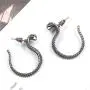 Vintage Punk Snake Cobra Stud Earrings Animal Earrings Jewelry Gift for Girl and Women Vintage Punk Snake Cobra Stud Earrings Animal Earrings Jewelry Gift for Girl and Women