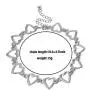 Simple Geometric Hearts Necklace Lolita Choker Chain Cuban Chunky Clavicle Chain Necklace Punk Chic Style Street Fashion Wedding Dress Jewelry for Girls Women