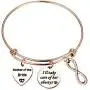 Zuo Bao Mother of The Bride or Groom Adjustable Bangle Wedding Gifts Mothers Gifts Bangle Bouquet