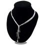 SOSUO 925 Sterling Silver Five-line Chain with Five-Heart Necklace(18'', 20'', 21.6'')