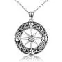 ONEFINITY Compass Necklace Sterling Silver Celtic Knot Necklace Graduation Friendship Talisman Travel Necklace Inspirational Graduation Gift Jewelry Gifts for Women Girls ONEFINITY Compass Necklace Sterling Silver Celtic Knot Necklace Graduation Friendship Talisman Travel Necklace Inspirational Graduation Gift Jewelry Gifts for Women Girls