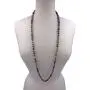MGR MY GEMS ROCK! 36 Inch 7-8MM Matte Finnish Genuine Semi-Precious Stone Endless Infinity Long Beaded Strand Necklace.