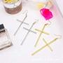 Cross Earrings for Women Big Long Cross Dangle Drop Earrings Minimalist Jewelry （70mm Long ）
