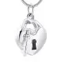 mingkejw Cremation Jewelry for Ashes Stainless Steel Key with My Heart Urn Pendant Memorial Ash Holder Keepsake Necklace mingkejw Cremation Jewelry for Ashes Stainless Steel Key with My Heart Urn Pendant Memorial Ash Holder Keepsake Necklace