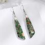 Variety Teardrop Geometric Natural Stone Drop Dangle Earrings for Women