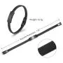 mingkejw Cremation Jewelry Urn Bracelet for Ashes Genuine Leather Urn Bangles for Men Women Memorial Keepsake Ashes Jewelry