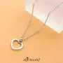 555Jewelry Womens Stainless Steel Small Heart Love Romantic Pendant Necklace 555Jewelry Womens Stainless Steel Small Heart Love Romantic Pendant Necklace