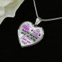 ZXOTTY to My Gorgeous Wife My Everything from Husband Luxury Heart Shape Pendant Necklace for Her Wife Holidays Graduation Birthday Party Proposal