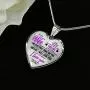 ZXOTTY to My Gorgeous Wife My Everything from Husband Luxury Heart Shape Pendant Necklace for Her Wife Holidays Graduation Birthday Party Proposal