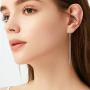 YFN Threader Earrings Sterling Silver Chain -Earrings For Women Dangle Earrings Thread Dangling Threaded Long Chain Earring Nickel Free Hypoallergenic Ear for Women Girls