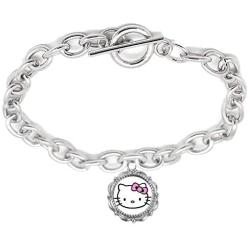Hello Kitty Silver Adjustable Bracelet