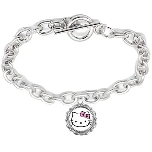 Hello Kitty Silver Adjustable Bracelet