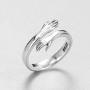 9 Pcs Vintage Frog Open Rings Set Knuckle Stacking Ring Snake Cat Animal Ring Boho Hug Finger Rings for Women Men Girls