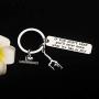 Gymnast Gifts Gymnastics Keychain Girls Gymnastics Jewelry Inspirational Gift for Gymnast If You Dont Leap Youll Never Know What It is Like to Fly