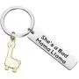 FOTAP Llama Gift She’s A Bad Mama Llama Keychain Mama Llama Jewelry Alpaca Gifts Animal Lover Gift FOTAP Llama Gift She’s A Bad Mama Llama Keychain Mama Llama Jewelry Alpaca Gifts Animal Lover Gift