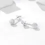 Silvora Sterling Silver Stud Earrings for Women, Minimalist Heart/Star/Moon/Bar/Circle/Ball Thin Earrings Gift, Simple Stud Earring Set for Girls (Send Gift Box) Silvora Sterling Silver Stud Earrings for Women, Minimalist Heart/Star/Moon/Bar/Circle/Ball Thin Earrings Gift, Simple Stud Earring Set for Girls (Send Gift Box)