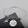 SEIRAA Ladybug Jewelry Ladybug Charm Bracelet Insect Lover Gift Wish Bracelet Lucky Gift for Women