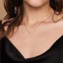 PAVOI 14K Gold Plated Triangle Created Opal Necklace | Opal Necklaces for Women