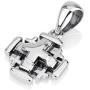 Marina Jewellery Real 925 Sterling Silver Chain Pendant Necklace, 18 Inch Box Chain (Various Designs)