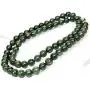 REGIS 9-10mm Jade Necklace by is Lovely. Every Bead is Slightly Different Giving Each Necklace a Unique Design.(Green)