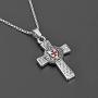 Zysta Stainless Steel Knights Templar Cross Sturdy Women Mens Pendant Necklace with 24 inches Chain Link