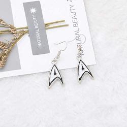 WSNANG Movie Earrings Movie Jewelry Gift for Trekkie Movie Inspired Jewelry Gift for Movie Fans
