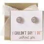 A+O Bridesmaid Gift, Crystal Stud Post or Clip-on Earrings in Silver, Gold, Rose Gold A+O Bridesmaid Gift, Crystal Stud Post or Clip-on Earrings in Silver, Gold, Rose Gold