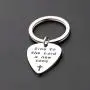 WUSUANED Christian Guitar Pick Keychain Sing to The Lord A New Song Religious Jewelry Inspirational Gift for Musicians Worship Leader WUSUANED Christian Guitar Pick Keychain Sing to The Lord A New Song Religious Jewelry Inspirational Gift for Musicians Worship Leader