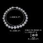 EVER FAITH Elegant Star Round Prong CZ Birthstone Necklace Earrings Set