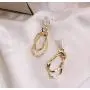 Nother 2021 Style Hollow Geometric Metal Dangle Trendy Multi Layered Drop Earrings Nother 2021 Style Hollow Geometric Metal Dangle Trendy Multi Layered Drop Earrings