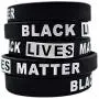 Black Lives Matter (Pack of 5) Silicone Wristband Bracelet