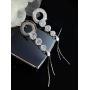 SBLING Platinum-Plated Cubic Zirconia Drop Earrings - Gifts for Women/Girls