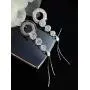 SBLING Platinum-Plated Cubic Zirconia Drop Earrings - Gifts for Women/Girls SBLING Platinum-Plated Cubic Zirconia Drop Earrings - Gifts for Women/Girls