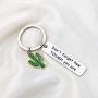 WSNANG Saguaro Cactus Keychain Dont Forget How Tough You are Keychain Cactus Jewelry Inspirational Gift for Family Friends