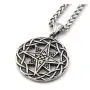 Gungneer Stainless Steel Celtic Knot Triquetra Irish Compass Necklace Trinity Strength Symbol Keel Chain Jewelry Gungneer Stainless Steel Celtic Knot Triquetra Irish Compass Necklace Trinity Strength Symbol Keel Chain Jewelry