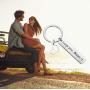 MAOFAED Gift for Boyfriend Husband Gift Love You Mean It Birthday Gift Men Keychain Gift