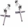 YC_jewelry 1-3 Pairs Stainless Steel Earrings Cross Dangle Studs Earrings piercing Jewelry For Men and Women