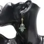 BELUCKIN Antique Green Bronze Fatima Hamsa Hand Drop Dangle Earrings Women Bohemian Vintage Statement Earrings Jewelry BELUCKIN Antique Green Bronze Fatima Hamsa Hand Drop Dangle Earrings Women Bohemian Vintage Statement Earrings Jewelry