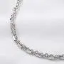 Gemily Vintage Layered Cross Necklace Choker Silver Pendant Neck Chain Dainty Rhinestone Necklaces Y Shape Neck Jewelry for Women and Girls
