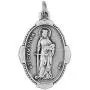 VILLAGE GIFT IMPORTERS 1'' Saint Dymphna Medal and Holy Card | Patron Saint of Mental Illness | Made in Italy | Christian Jewelry