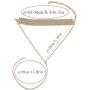 Rhinestones Choker Necklace Double Layer Full Crystal Wide Y Collar Necklace Sexy Dainty CZ Diamond