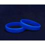 Fundraising For A Cause | Blue Colon Cancer Bracelets- Blue Ribbon Cancer Awareness Silicone Bracelets for Adults