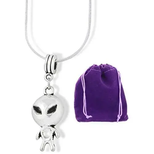 Alien Jewelry Alien Necklace Pendant Gifts for Women Men UFO Jewellery Accessories Decor Accessories Ancient Charms Spaceship Alien Jewelry Alien Necklace Pendant Gifts for Women Men UFO Jewellery Accessories Decor Accessories Ancient Charms Spaceship