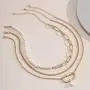 Denifery Bohemia Layered Choker Necklace Pearl Necklace Charm Pendant Choker Chunky Link Chain Dancing Party Travel Costume Jewelry for Women and Girls (Gold A) Denifery Bohemia Layered Choker Necklace Pearl Necklace Charm Pendant Choker Chunky Link Chain Dancing Party Travel Costume Jewelry for Women and Girls (Gold A)