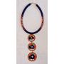 textures in time Hand Created African Maasai Beaded Choker