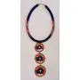 textures in time Hand Created African Maasai Beaded Choker