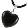 Steampunkers USA Big Heart Collection - 20mm Classic Obsidian Black - 20-22 inch Black Cord – Crystal Gemstone Carved Necklace Charm Handmade Steampunkers USA Big Heart Collection - 20mm Classic Obsidian Black - 20-22 inch Black Cord – Crystal Gemstone Carved Necklace Charm Handmade