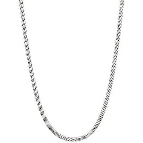 1mm-4mm Solid .925 Sterling Silver Round Snake Chain Necklace or Bracelet